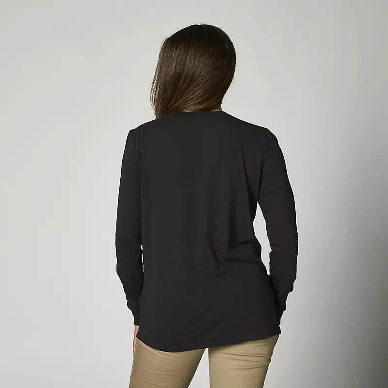 Polera Lifestyle Mujer Manga Larga Off Tilter Negro Fox Racing - Image 2