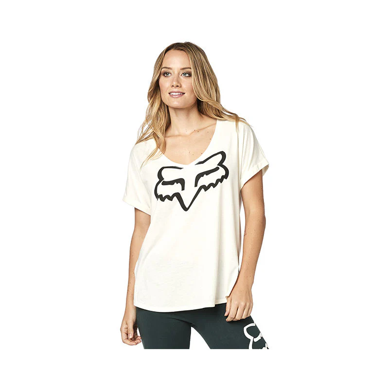Polera Lifestyle Mujer Responded Blanco Fox Racing
