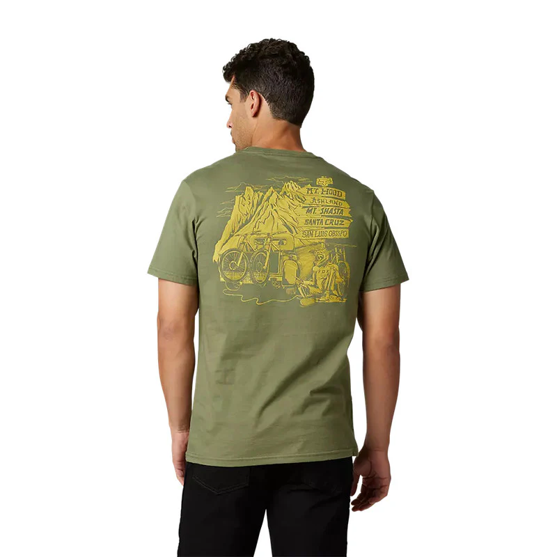 Polera Lifestyle Net New Verde Fox - Image 2