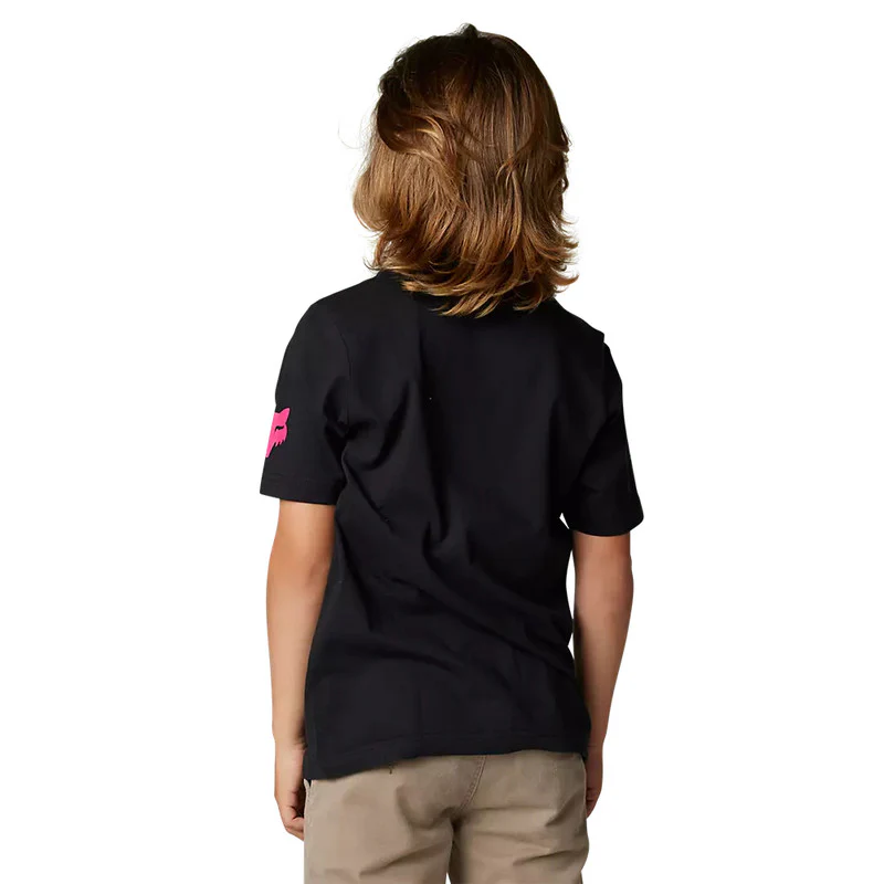 Polera Lifestyle Niño Detonate Negro Fox - Image 3