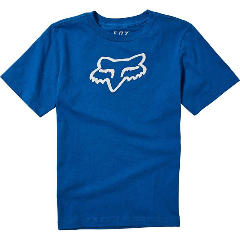 Polera Lifestyle Niño Legacy Azul Fox Racing