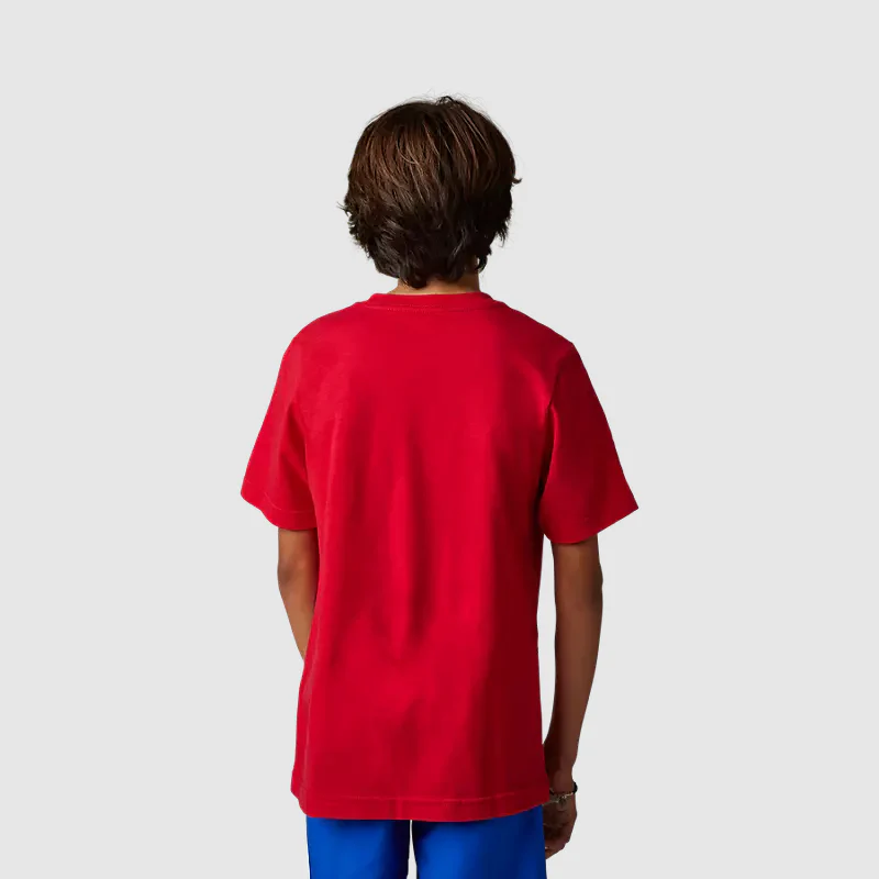 Polera Lifestyle Niño Shield Rojo Fox - Image 2