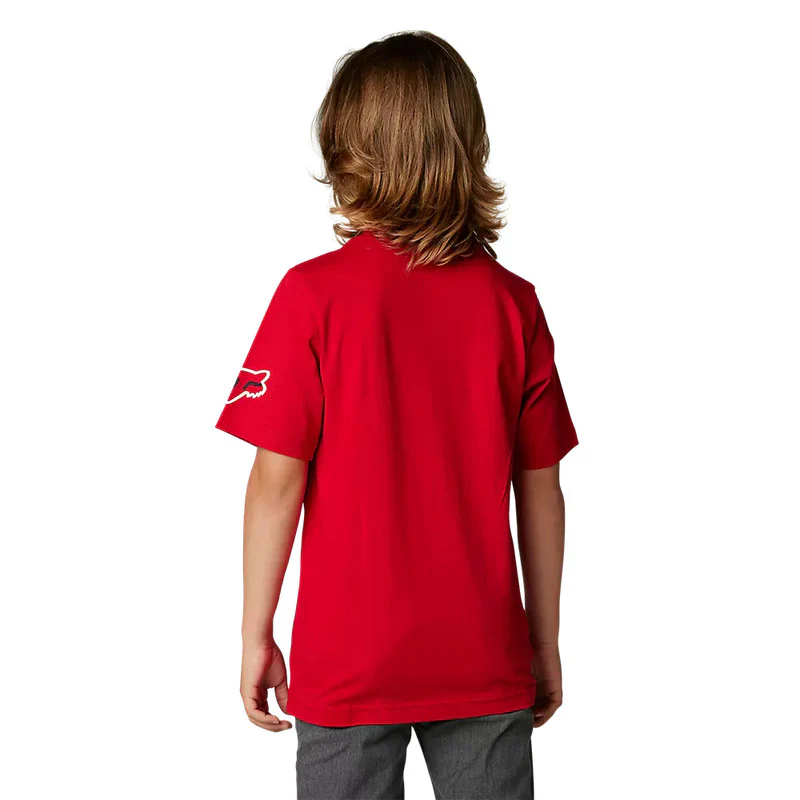 Polera Lifestyle Niño Vizen Rojo Fox - Image 3