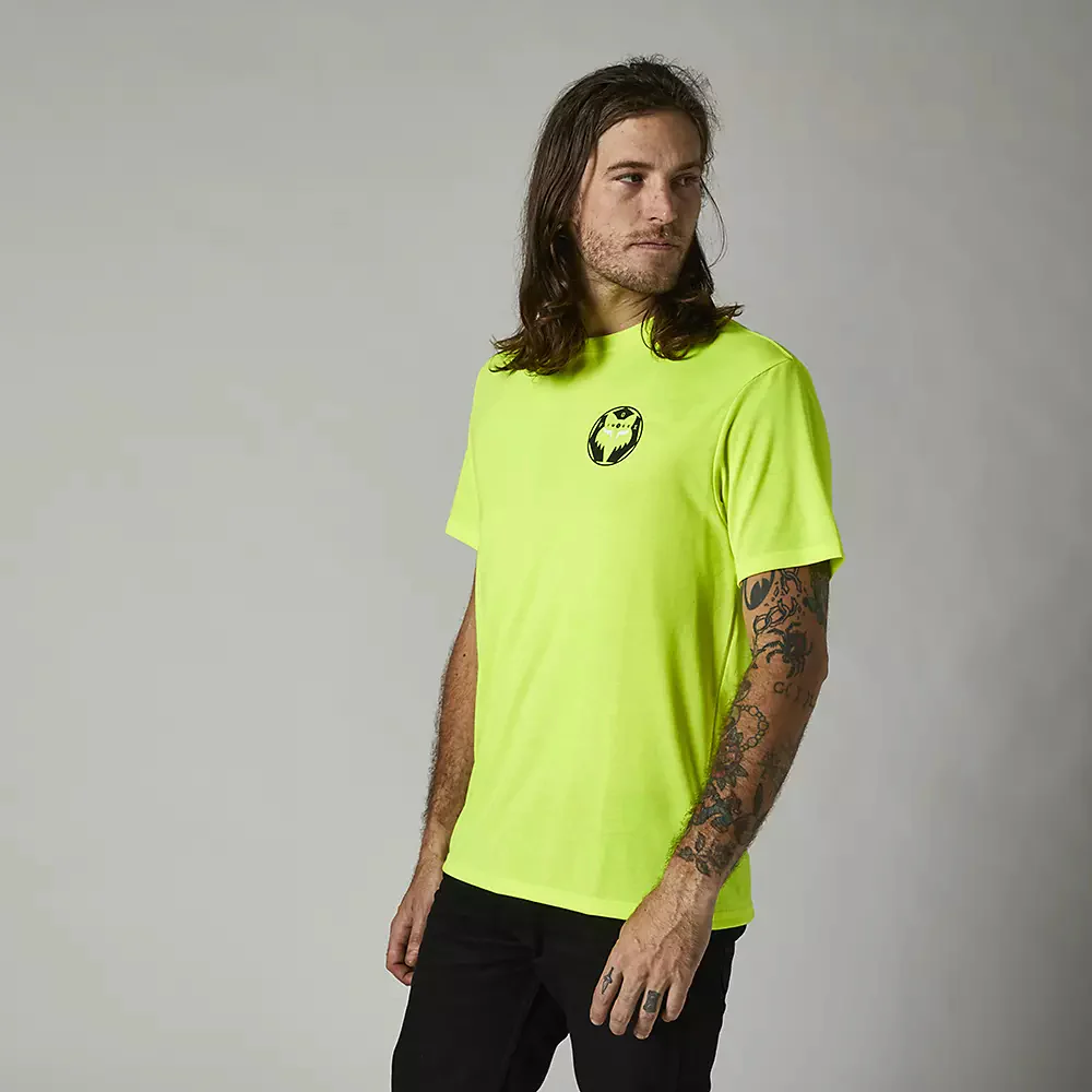Polera Lifestyle Nobyl Amarillo Fox Racing - Image 3
