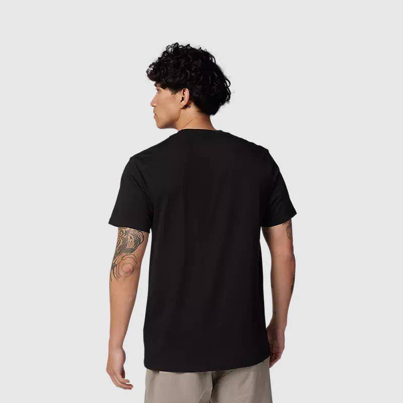 Polera Lifestyle Non Stop Negro Fox - Image 2