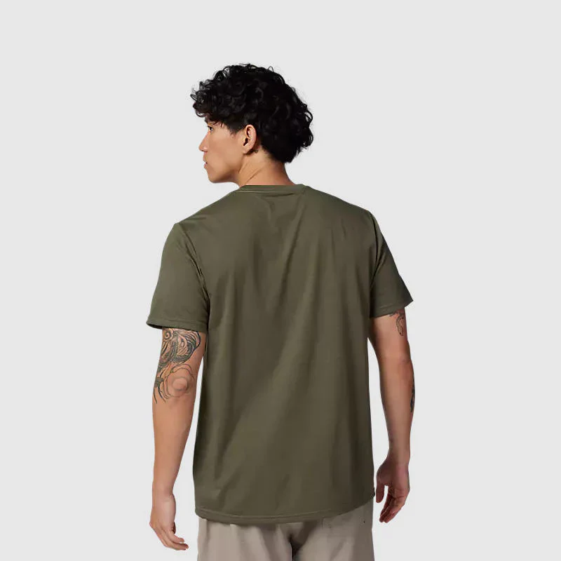 Polera Lifestyle Non Stop Verde Oliva Fox - Image 2
