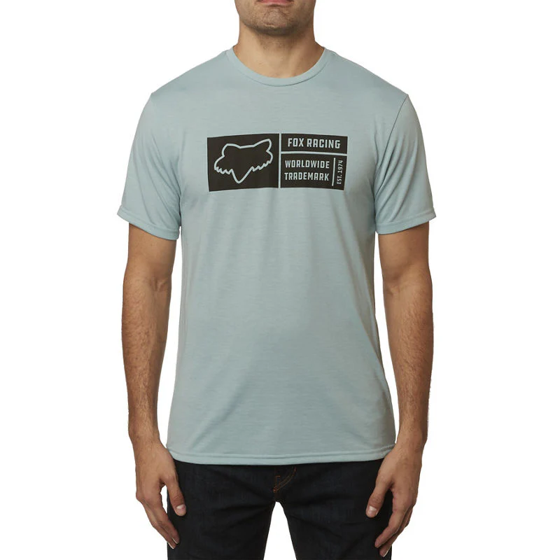 Polera Lifestyle Passport Celeste Fox Racing