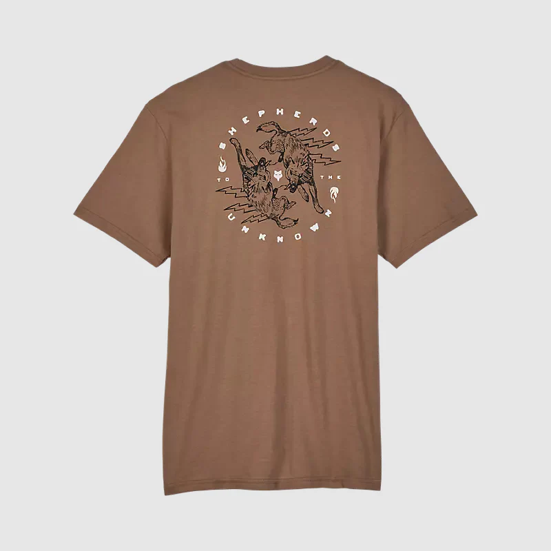 Polera Lifestyle Plague Premium Cafe Fox - Image 2