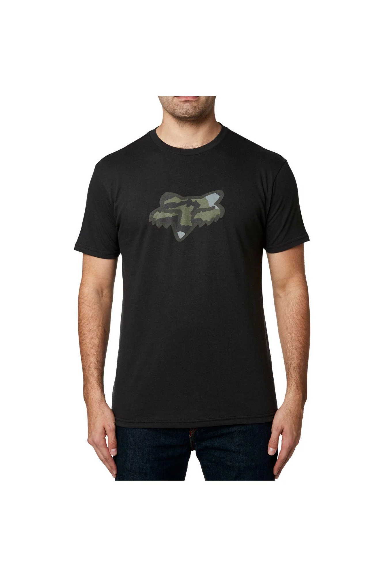 Polera Lifestyle Predator Negro Fox Racing - Image 2