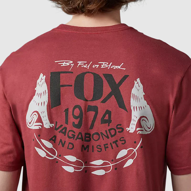Polera Lifestyle Predominant Rojo Fox - Image 3