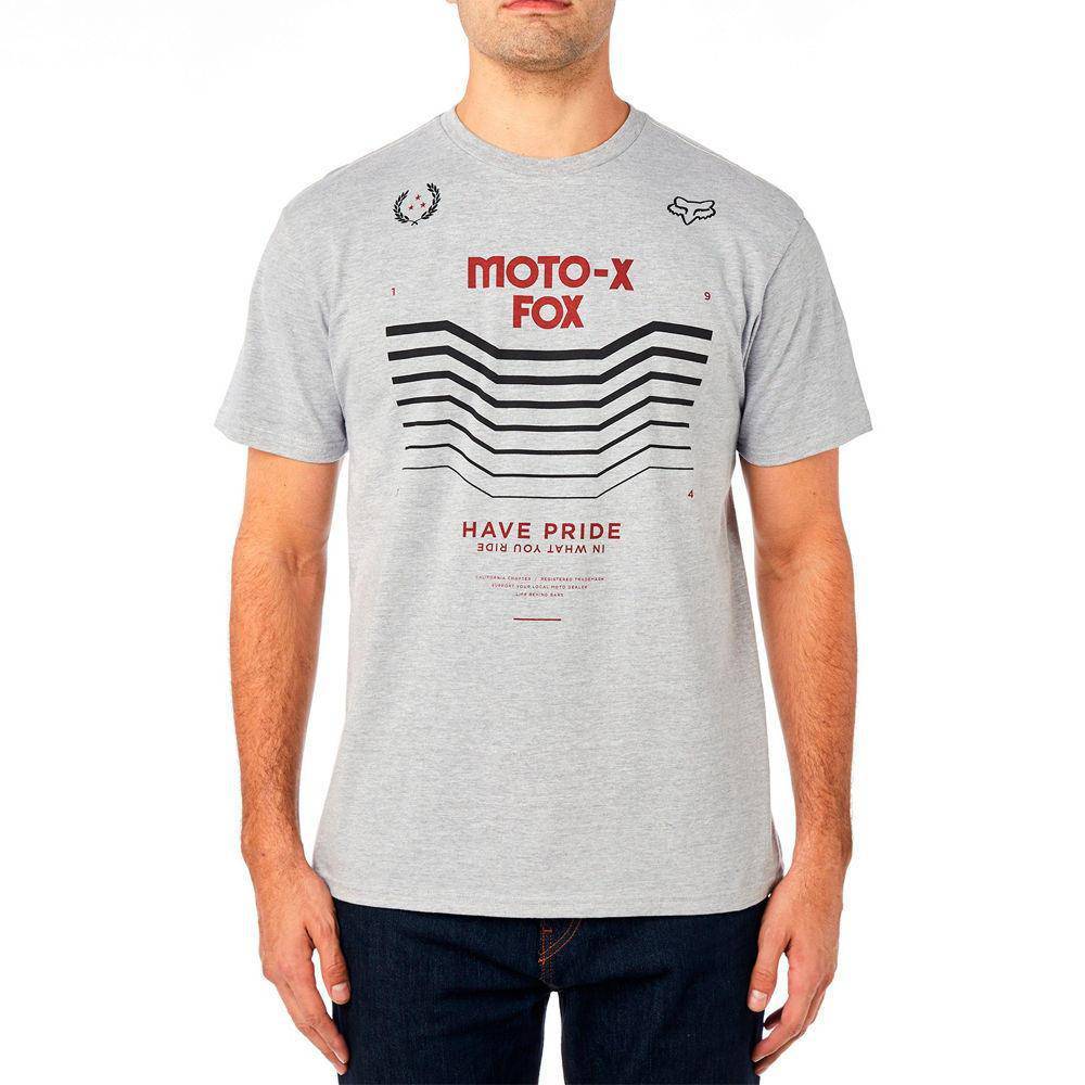 Polera Lifestyle Pride Gris Fox Racing.
