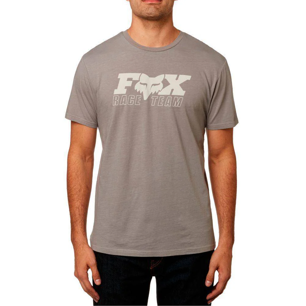 Polera Lifestyle Race Team Premium Acero Fox Racing.
