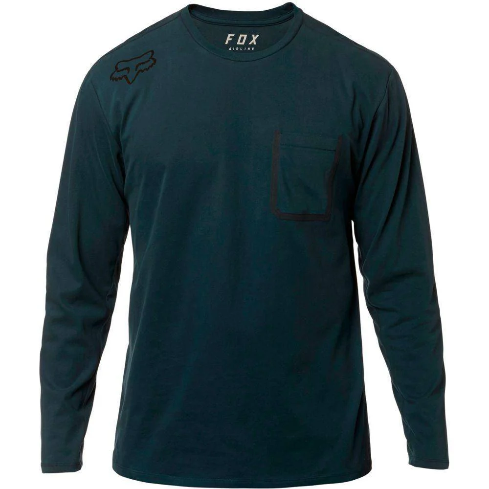 Polera Lifestyle Redplate 360 Airline Azul Fox Racing. - Image 3