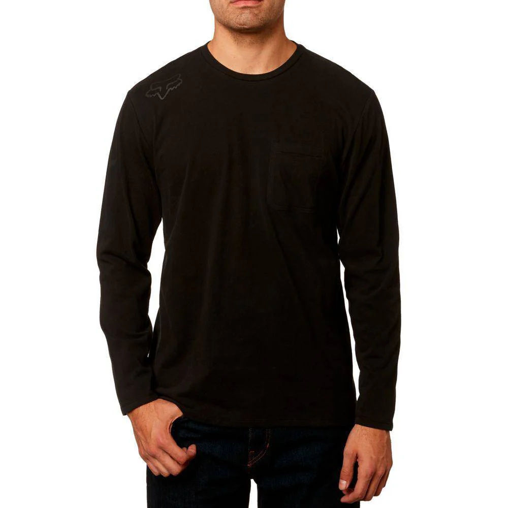 Polera Lifestyle Redplate 360 Airline Negro Fox Racing