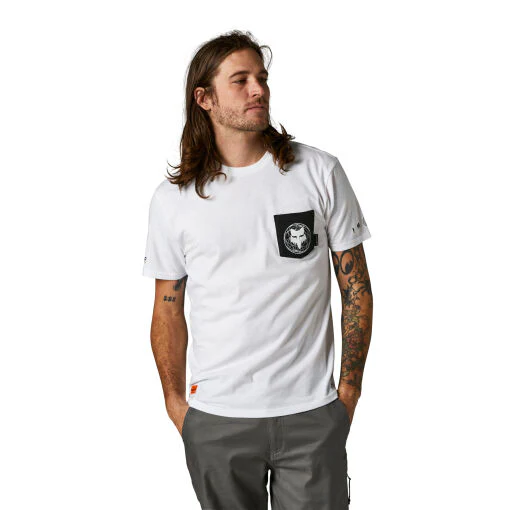Polera Lifestyle Relm SS Blanco Fox - Image 2