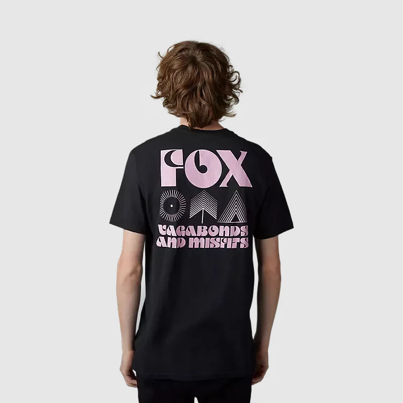 Polera Lifestyle Rockwilder Negro Fox - Image 2