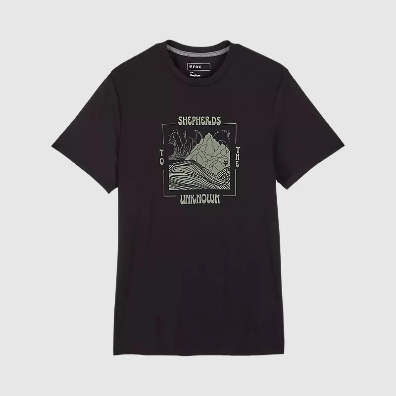 Polera Lifestyle Shepherds Negro Fox