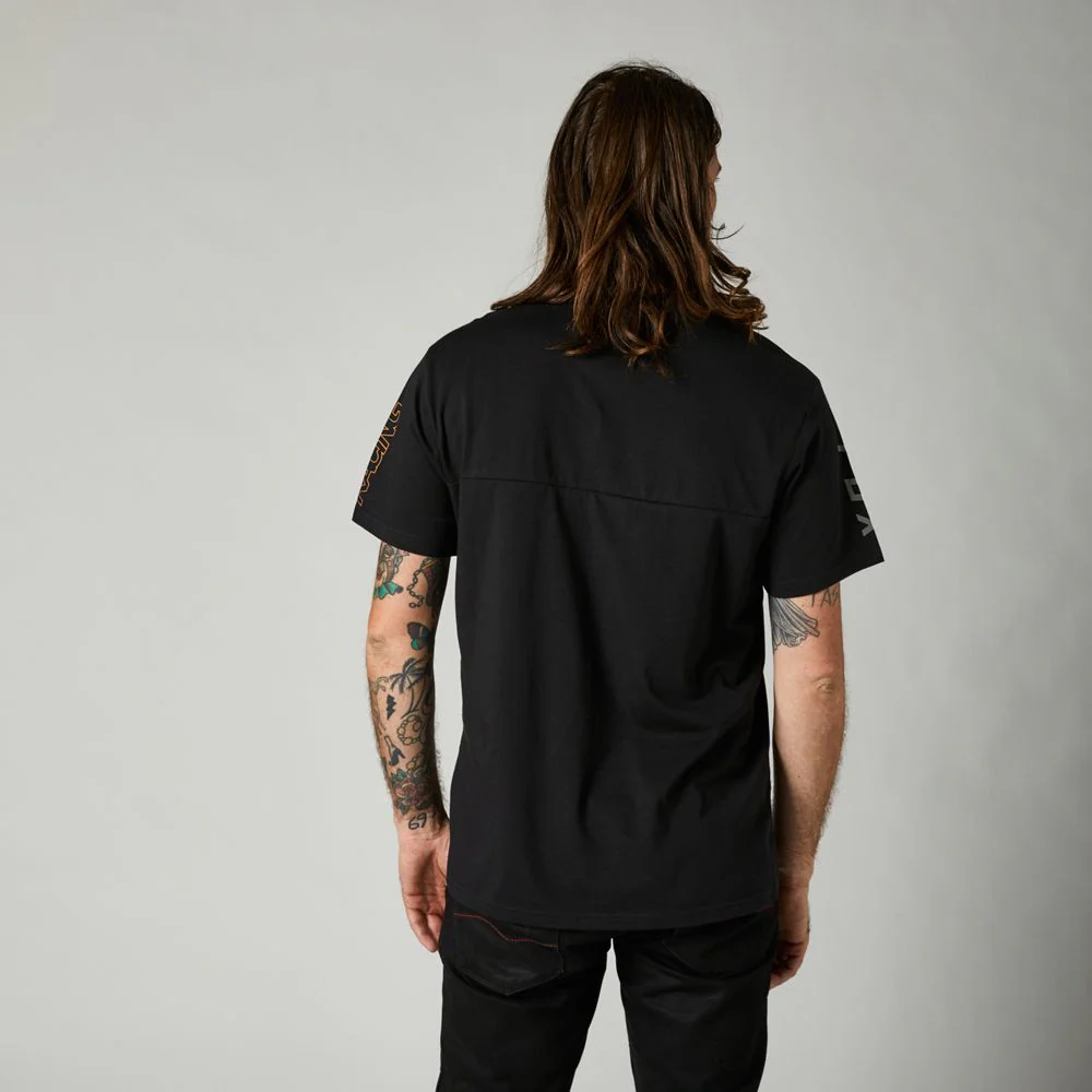 Polera Lifestyle Skew Negro Fox Racing - Image 2