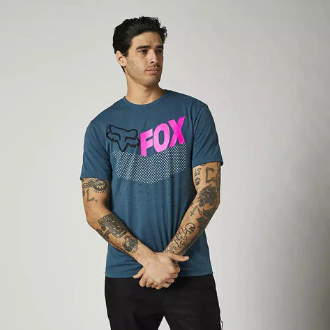 Polera Lifestyle Trice Azul Fox Racing - Image 3
