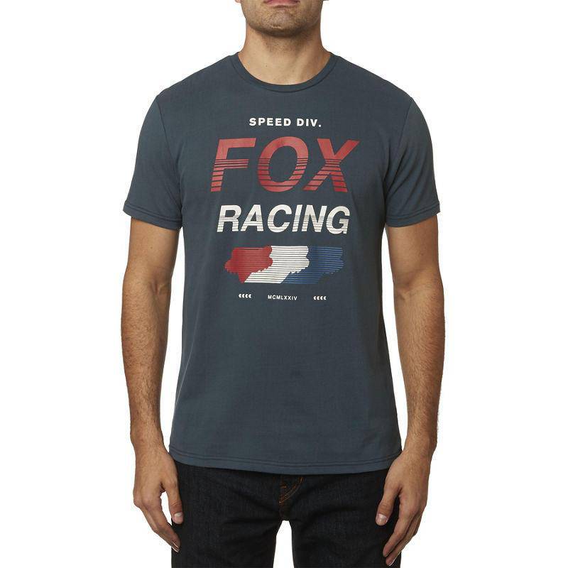 Polera Lifestyle Unlimited Azul Fox Racing. - Image 4