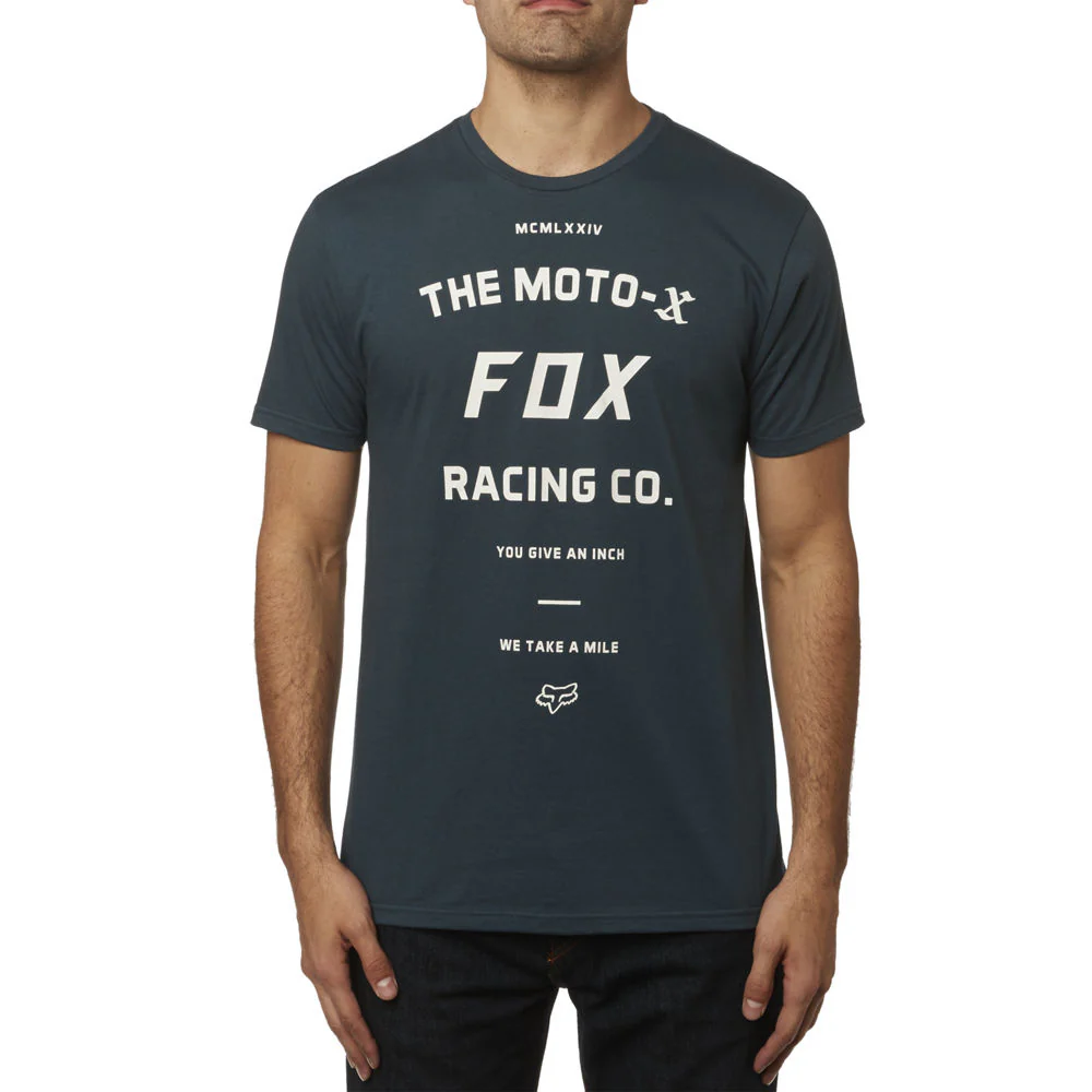 Polera Lifestyle Victory Azul Fox Racing