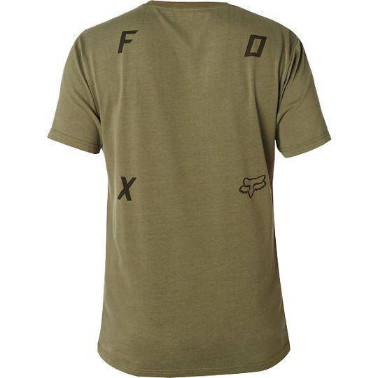 Polera Lifestyle Win Mob Airline Verde Fox Racing. - Image 2