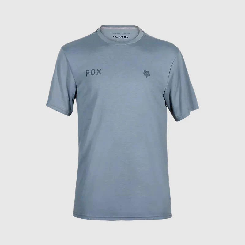 Polera Lifestyle Wordmark Azul Acero Fox - Image 4