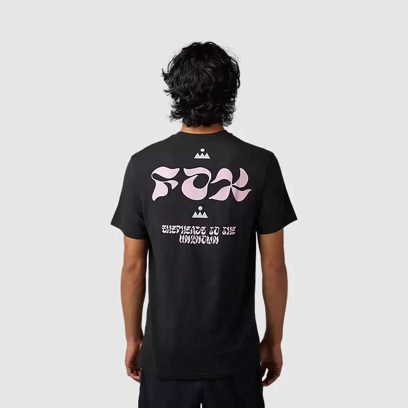 Polera Lifestyle Zonify Tee Negro Fox - Image 2
