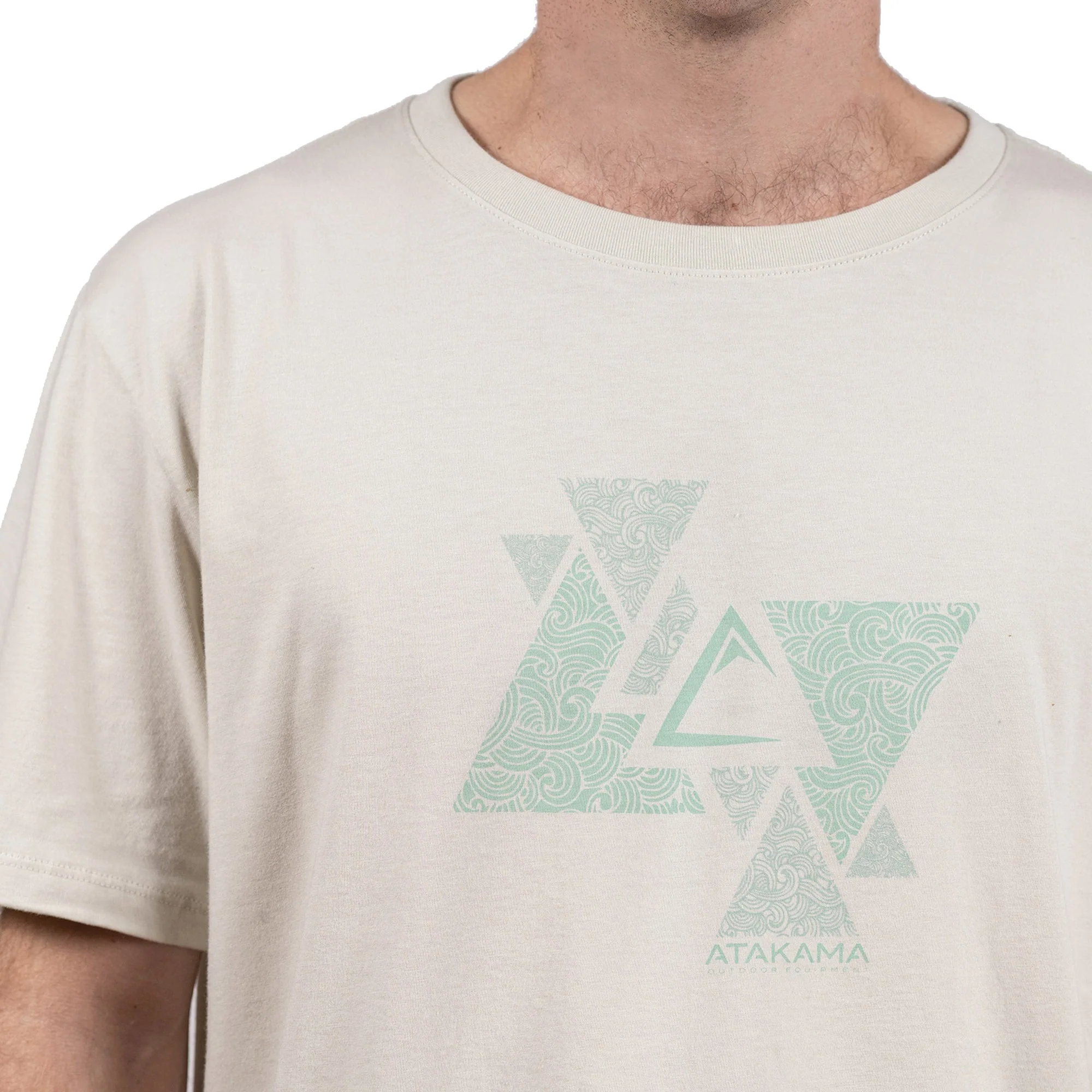 Polera manga corta Triángulos Atakama Outdoor - Image 3