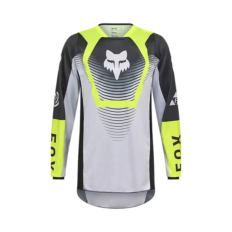 Polera Moto 180 Collect Amarillo/Negro Fox