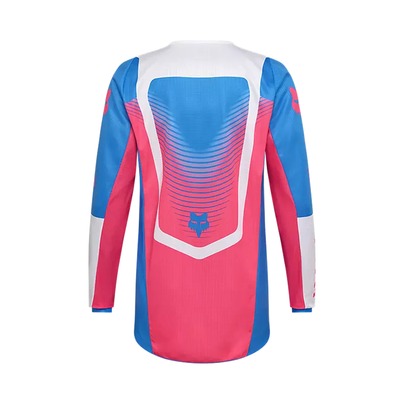 Polera Moto 180 Collect Azul/Rosado Fox - Image 2
