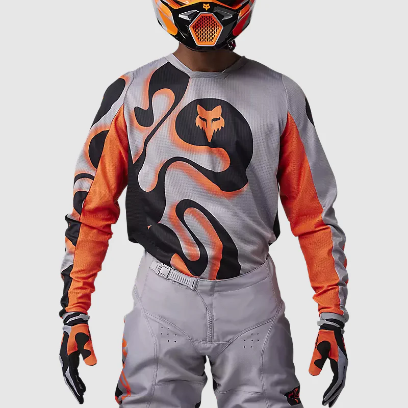Polera Moto 180 Emotion Gris Fox - Image 3