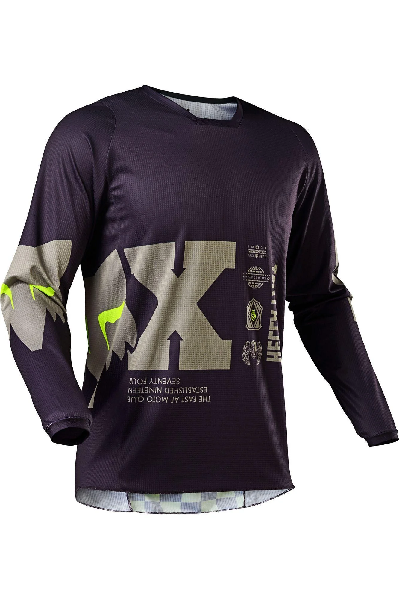 Polera Moto 180 Illmatik Morado Fox Racing - Image 3