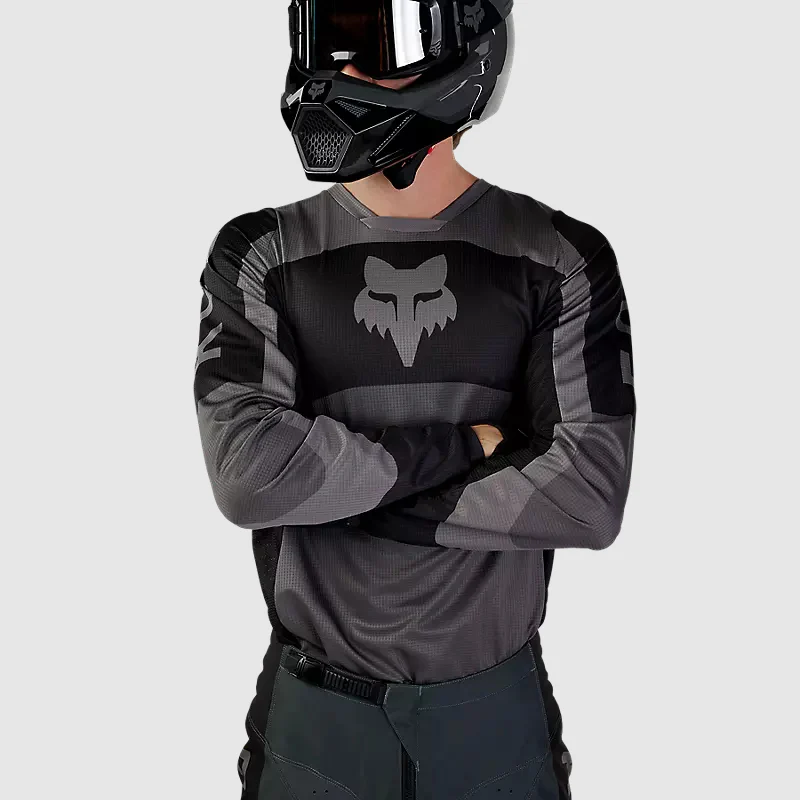 Polera Moto 180 Nitro Cafe Oscuro Fox - Image 5