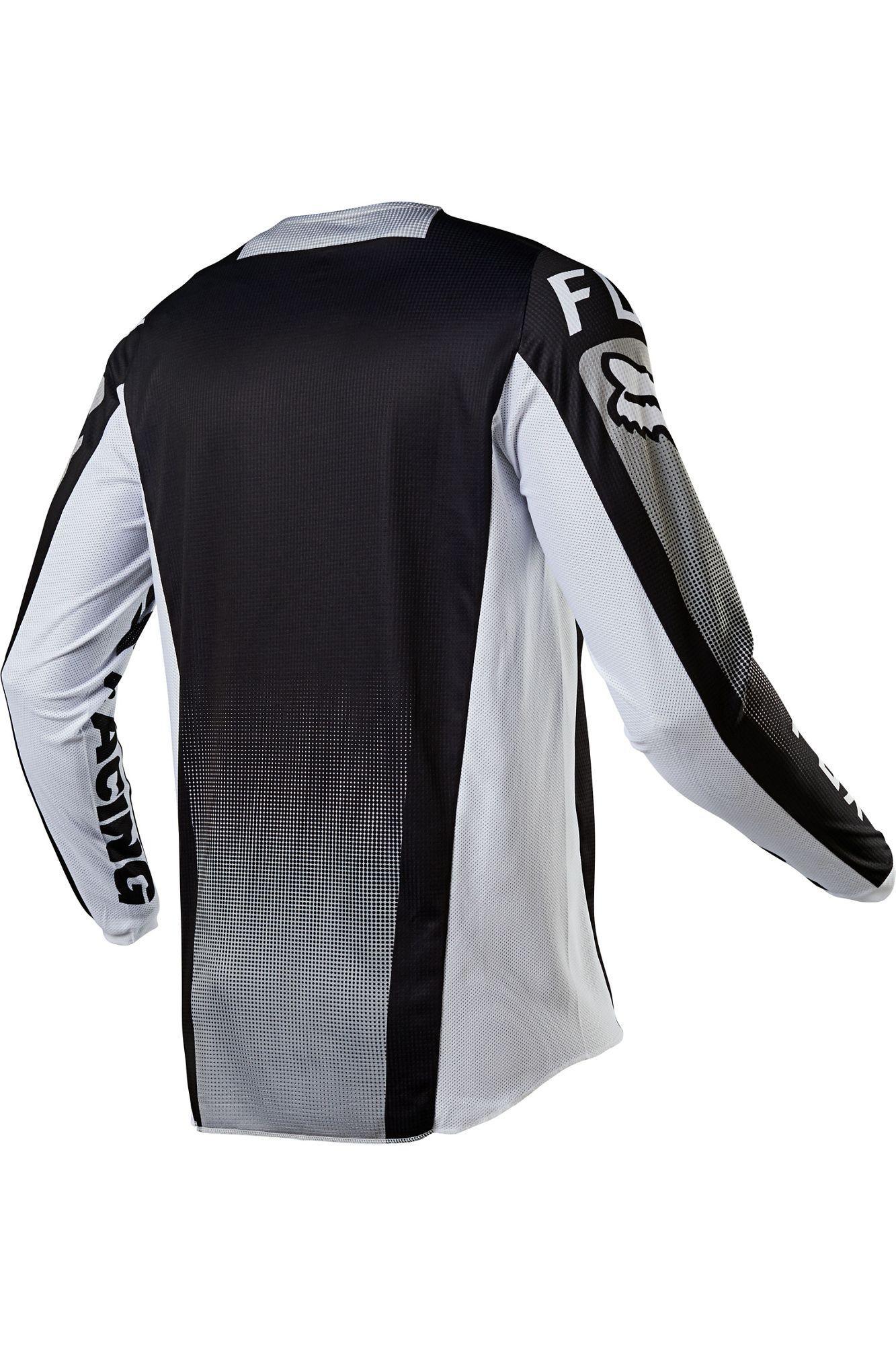 Polera Moto 180 Oktiv Negro/Blanco Fox Racing - Image 4
