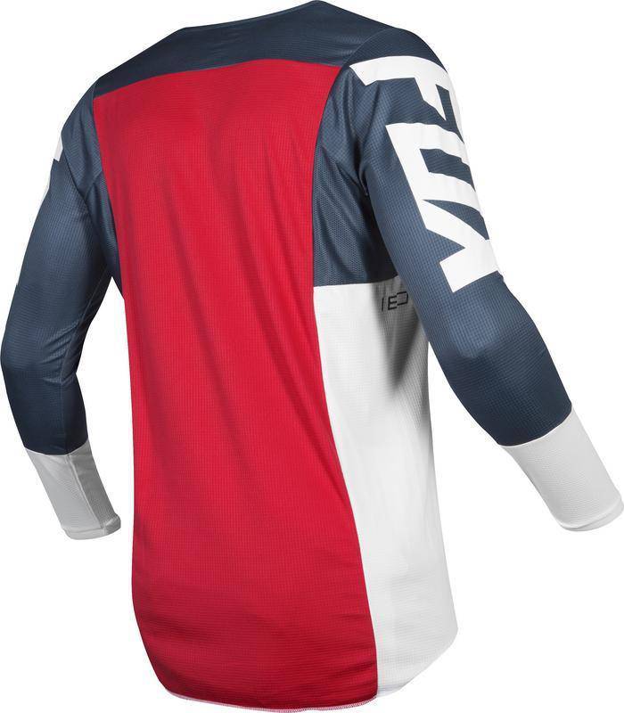 Polera Moto 180 Przm Azul Rojo Fox Racing. - Image 2