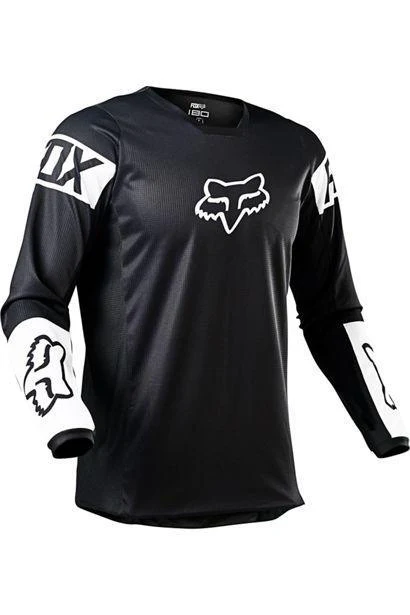 Polera Moto 180 Revn Negro/Blanco Fox Racing - Image 2