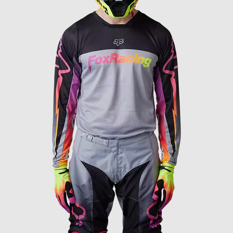 Polera Moto 180 Statk Gris Fox - Image 2