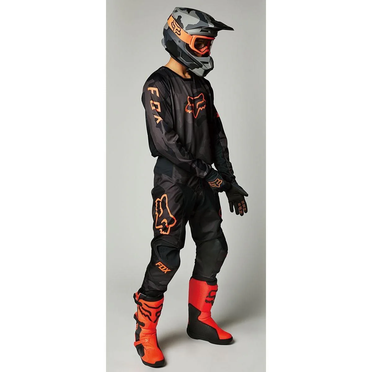 Polera Moto 180 Trev Negro Camo Fox Racing - Image 2