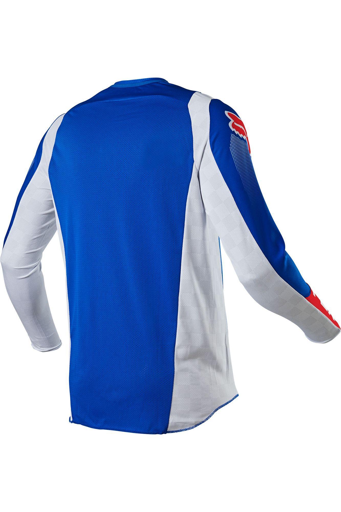 Polera Moto 360 Afterburn Azul Fox Racing - Image 4