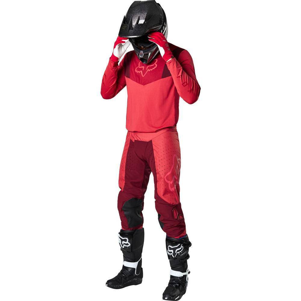 Polera Moto Airline Rojo Fox Racing - Image 3