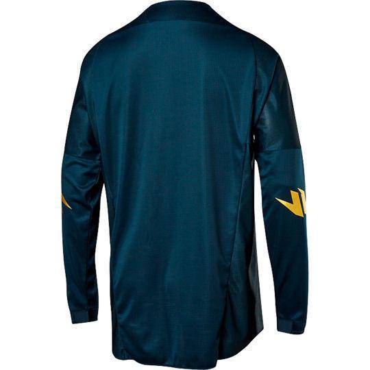 Polera Moto Black Label Gold Navy Shift. - Image 2