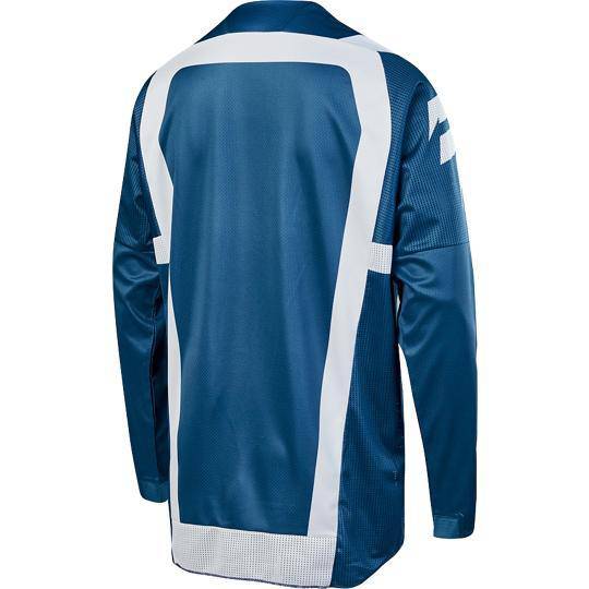 Polera Moto Black Strike Azul Shift. - Image 2
