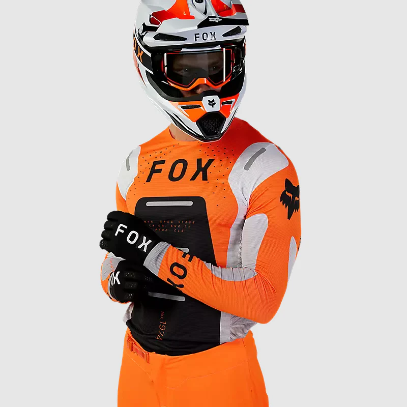 Polera Moto Flexair Magnetic Naranjo Fox - Image 4