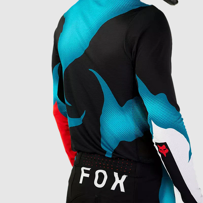 Polera Moto Flexair Withered Negro Fox - Image 5