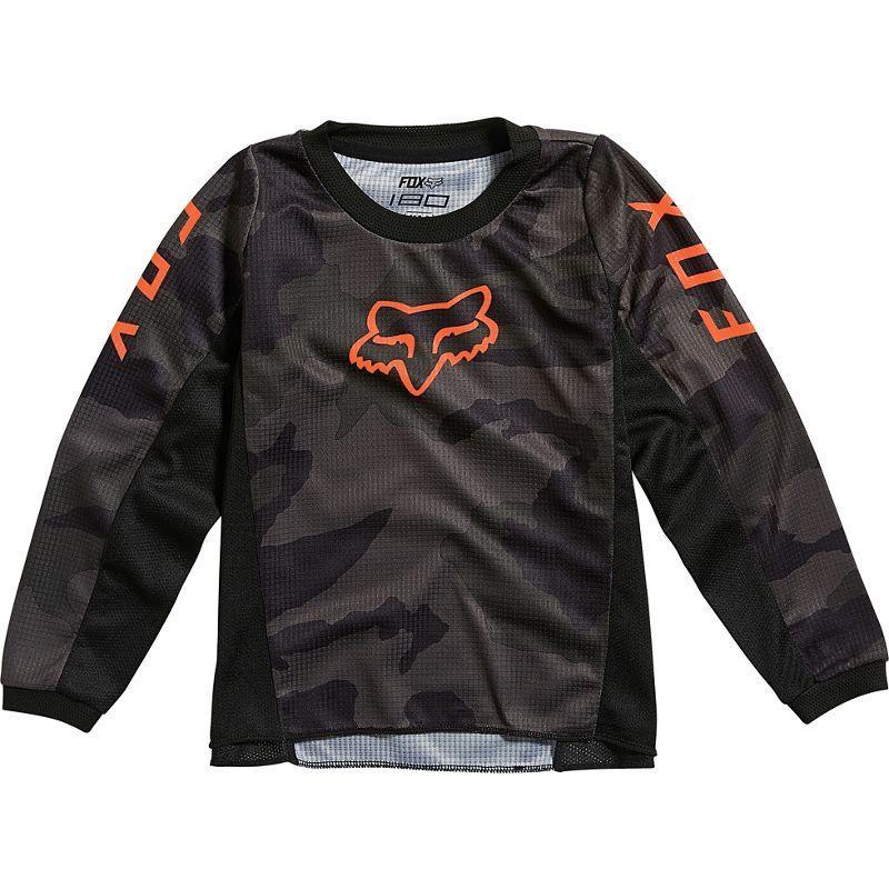 Polera Moto Infantil 180 Trev Camo Fox Racing