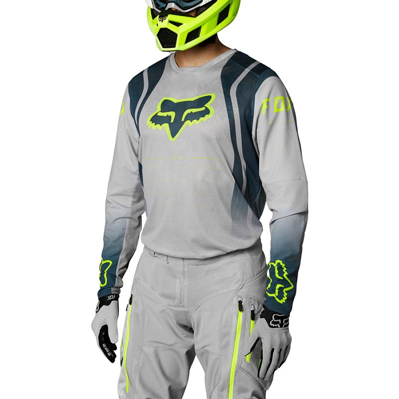 Polera Moto Legion Air Kovent Gris Fox Racing