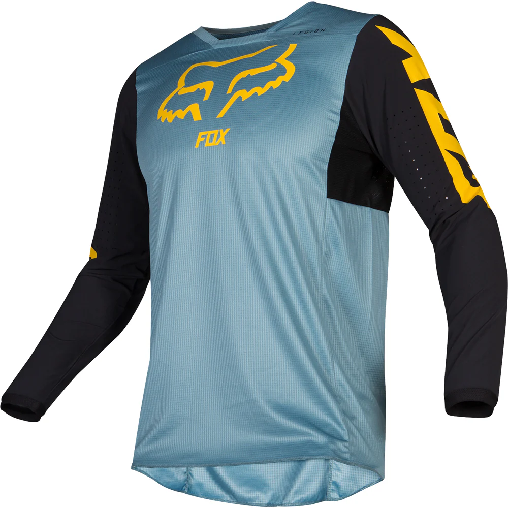 Polera Moto Legion Lt Gris Fox Racing