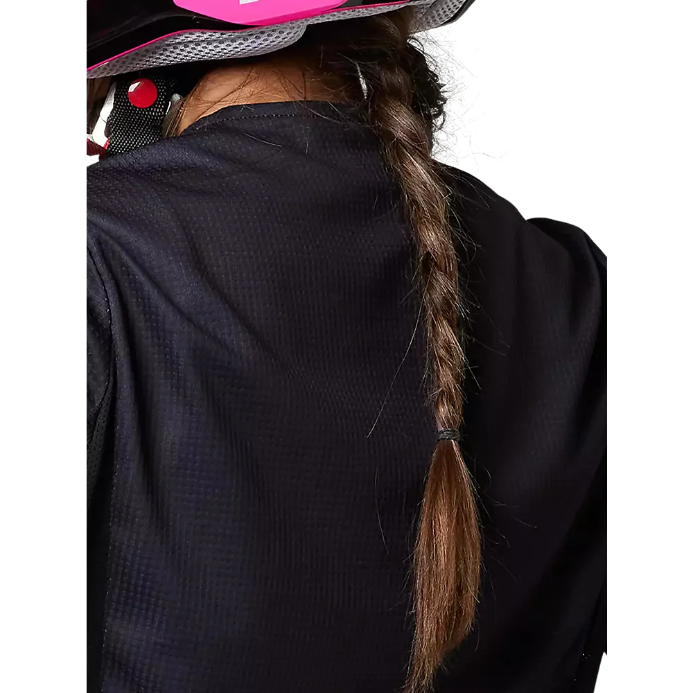 Polera Moto Mujer 180 Toxsyk Negro/Rosado Fox - Image 6