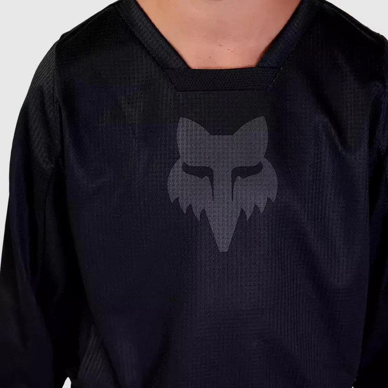 Polera Moto Niño 180 Blackout Negro - Image 4